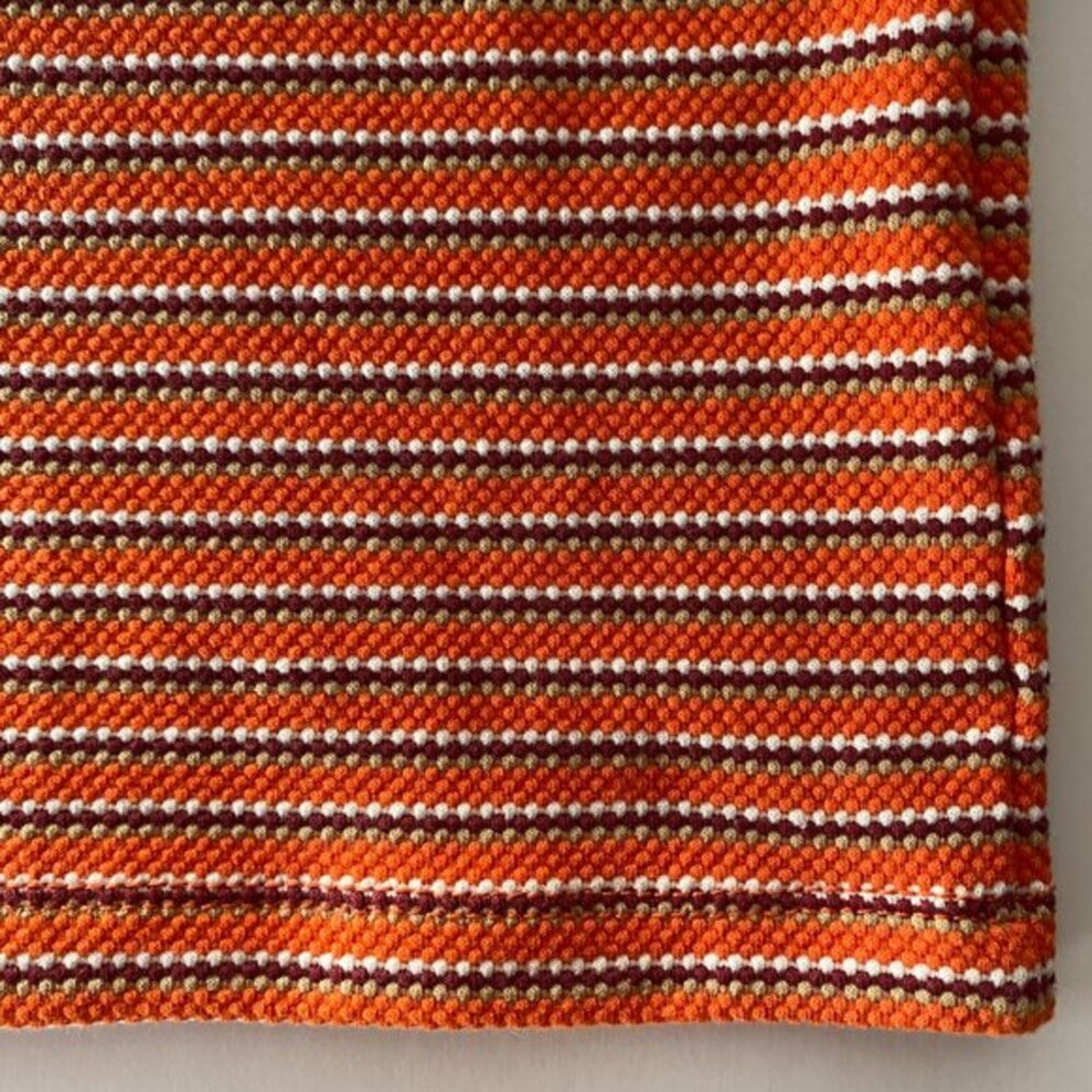 Fall Layering Anthropologie Y2K Halter Top Tank XL Orange Stripe Boho Retro 70s‎ - Picture 8 of 11